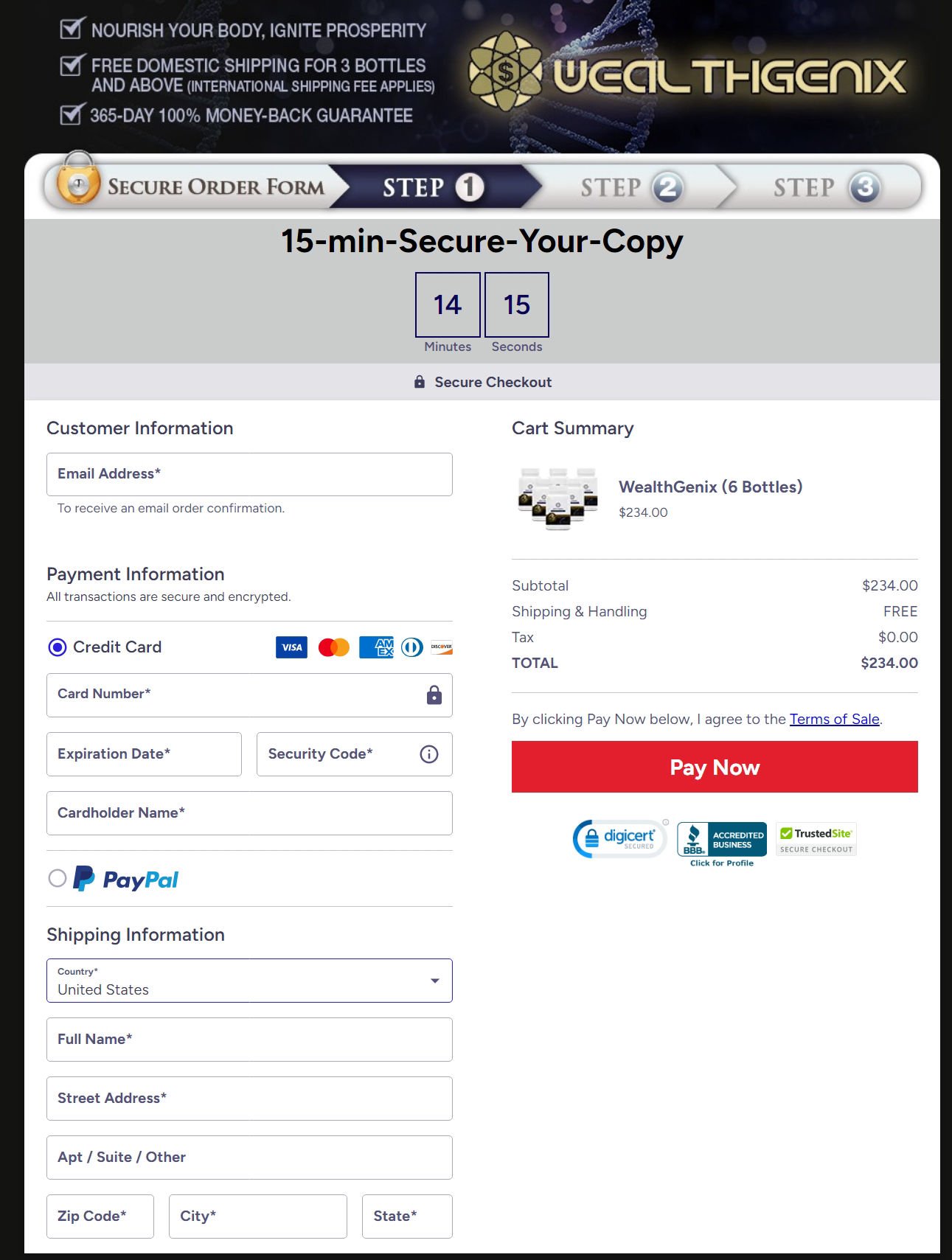 WealthGenix-Secure-Checkout